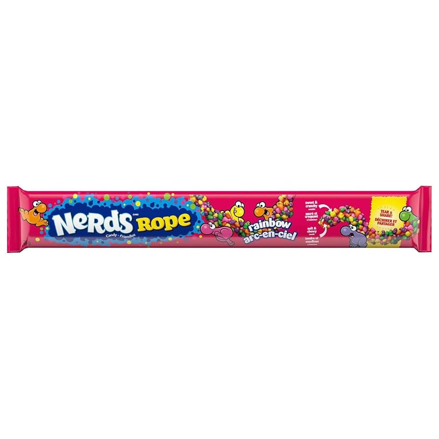 Amazon.com: Nerds Rainbow Rope Candy 26g/0.9 oz., Package